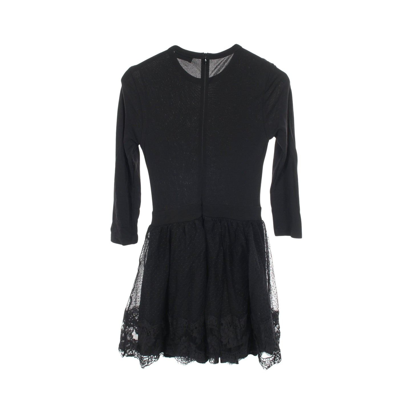 チュニック レーヨン ブラック レース切替 レッドヴァレンティノ トップス RED VALENTINO