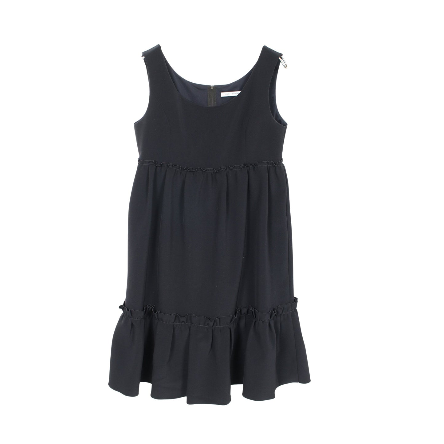 ワンピース ノースリーブ フリル ネイビー フォクシーニューヨーク ワンピース FOXEY NEW YORK