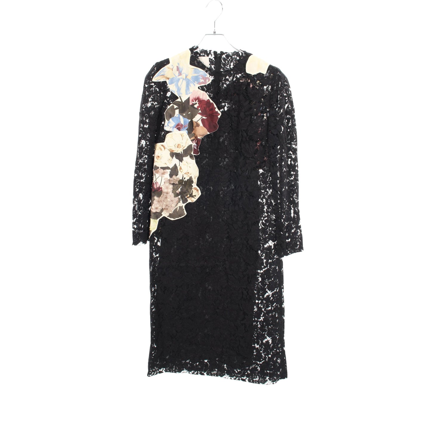 ワンピース 花柄 レース コットン ブラック ヴァレンティノ ワンピース VALENTINO