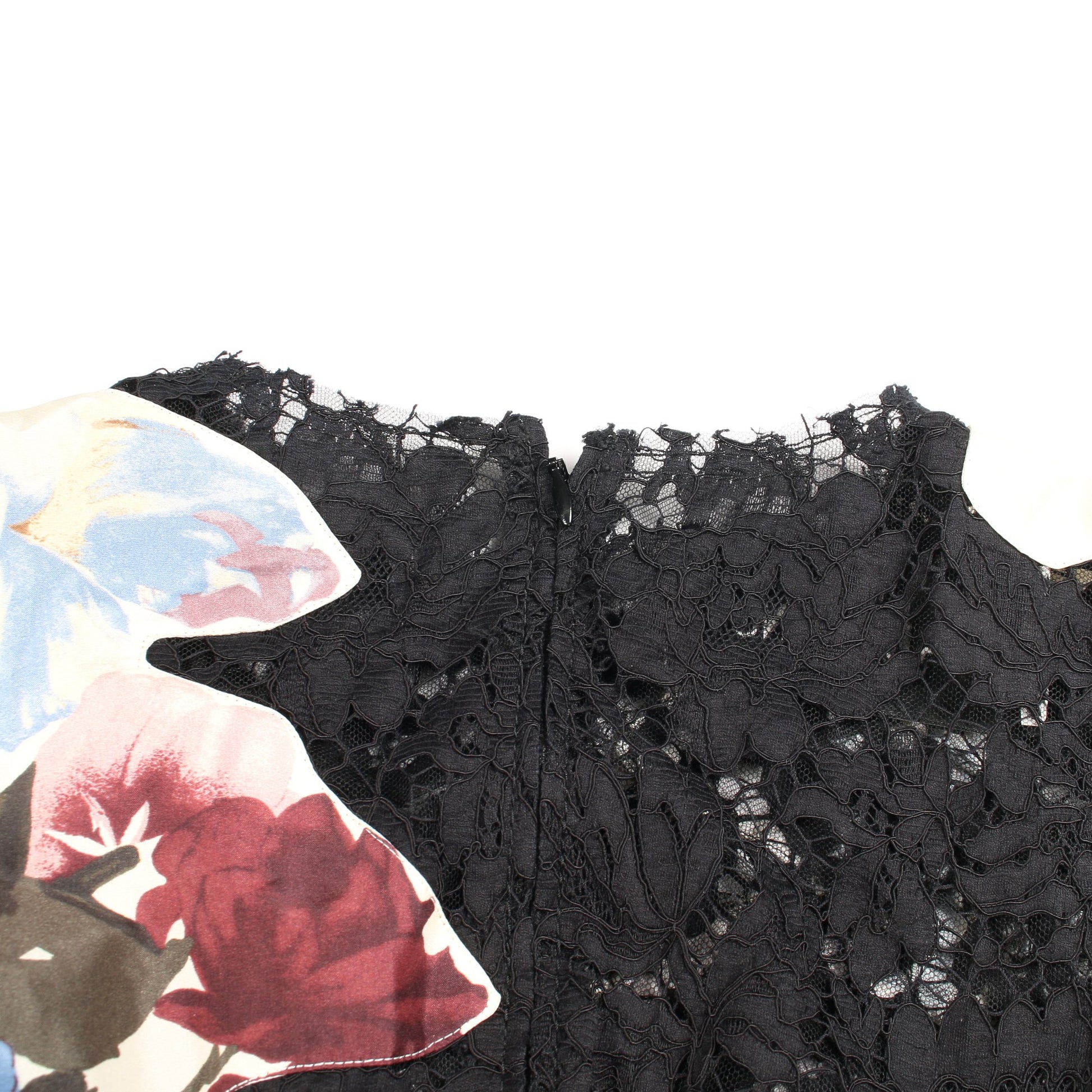 ワンピース 花柄 レース コットン ブラック ヴァレンティノ ワンピース VALENTINO