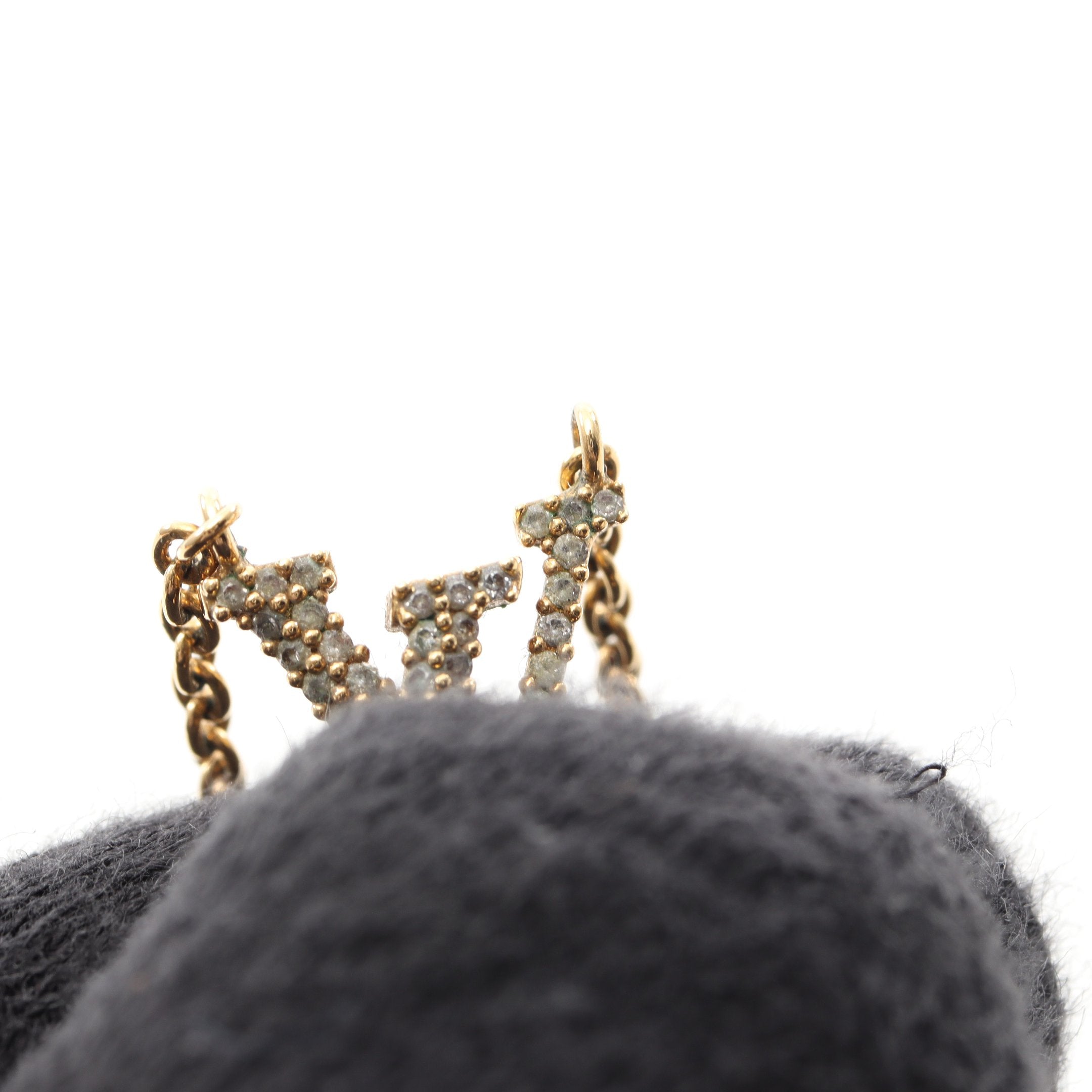 コリエ LV アイコニック ネックレス GP ラインストーン ゴールド