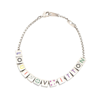 ブラスレ LVプレイイット ブレスレット シルバー マルチカラー ルイヴィトン アクセサリー LOUIS VUITTON