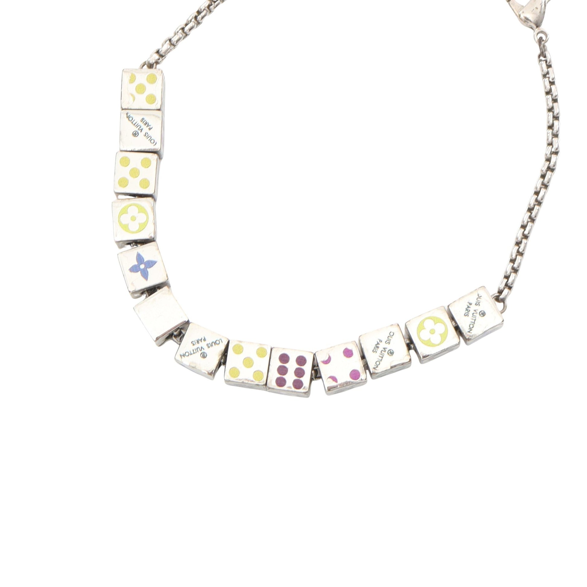 ブラスレ LVプレイイット ブレスレット シルバー マルチカラー ルイヴィトン アクセサリー LOUIS VUITTON