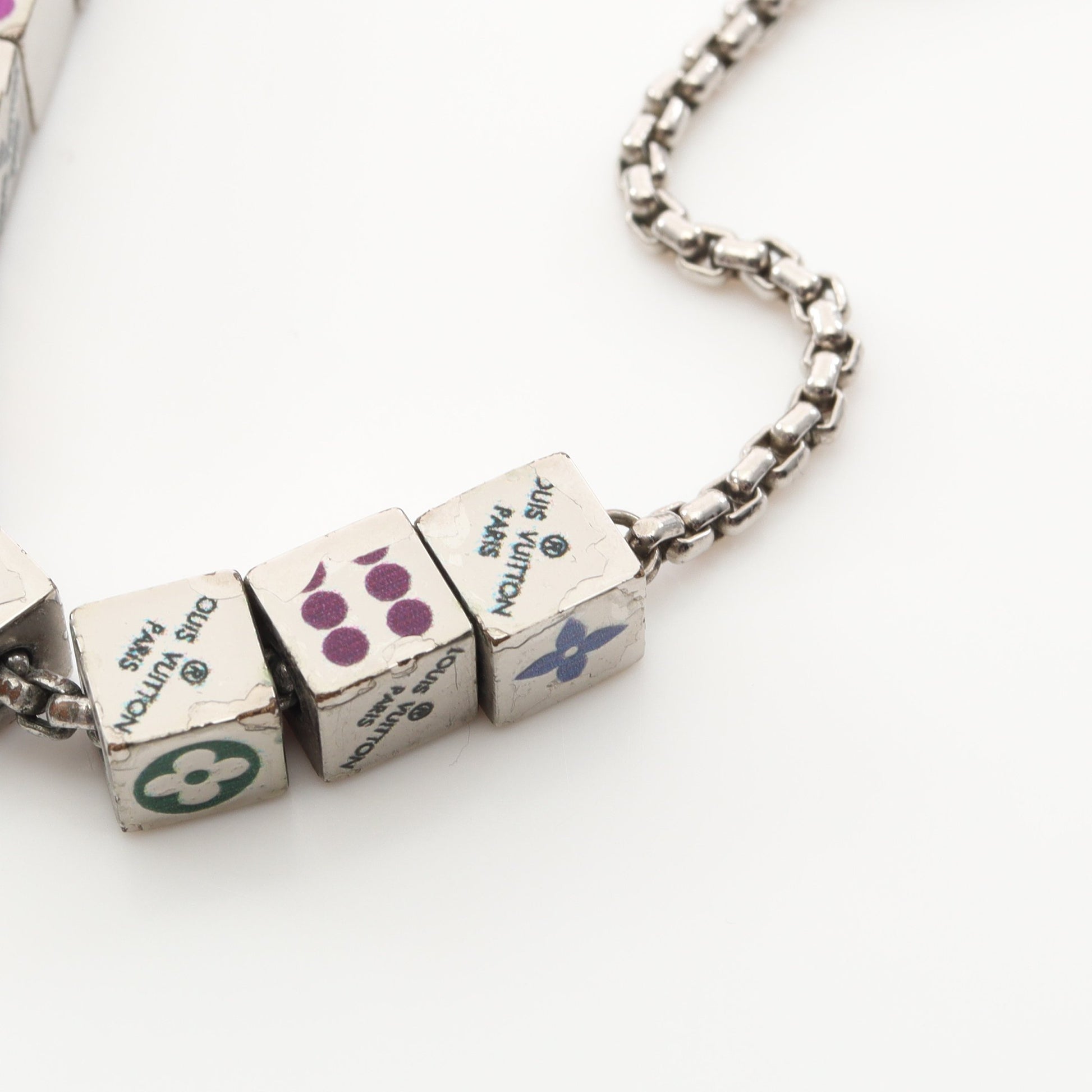 ブラスレ LVプレイイット ブレスレット シルバー マルチカラー ルイヴィトン アクセサリー LOUIS VUITTON