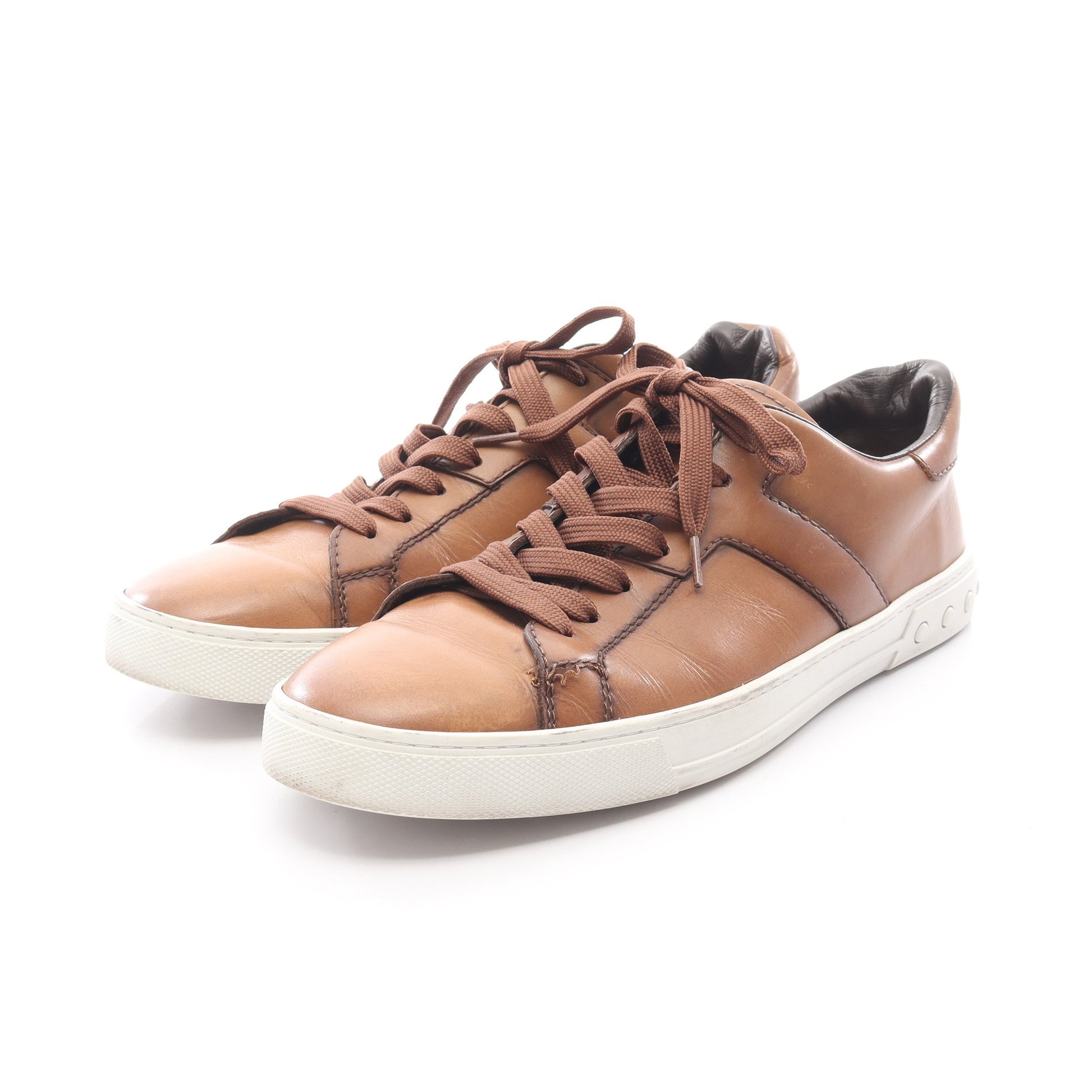 スニーカー レザー ライトブラウン トッズ シューズ TOD'S
