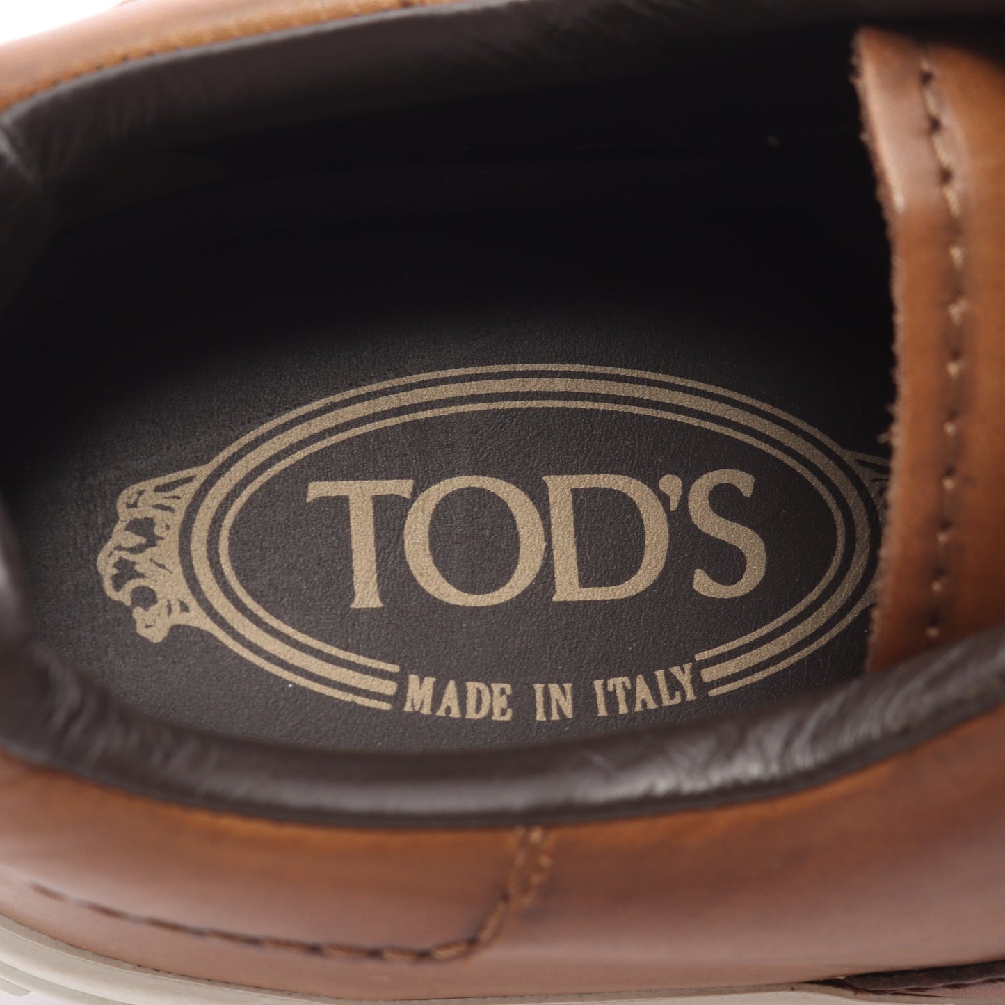 スニーカー レザー ライトブラウン トッズ シューズ TOD'S