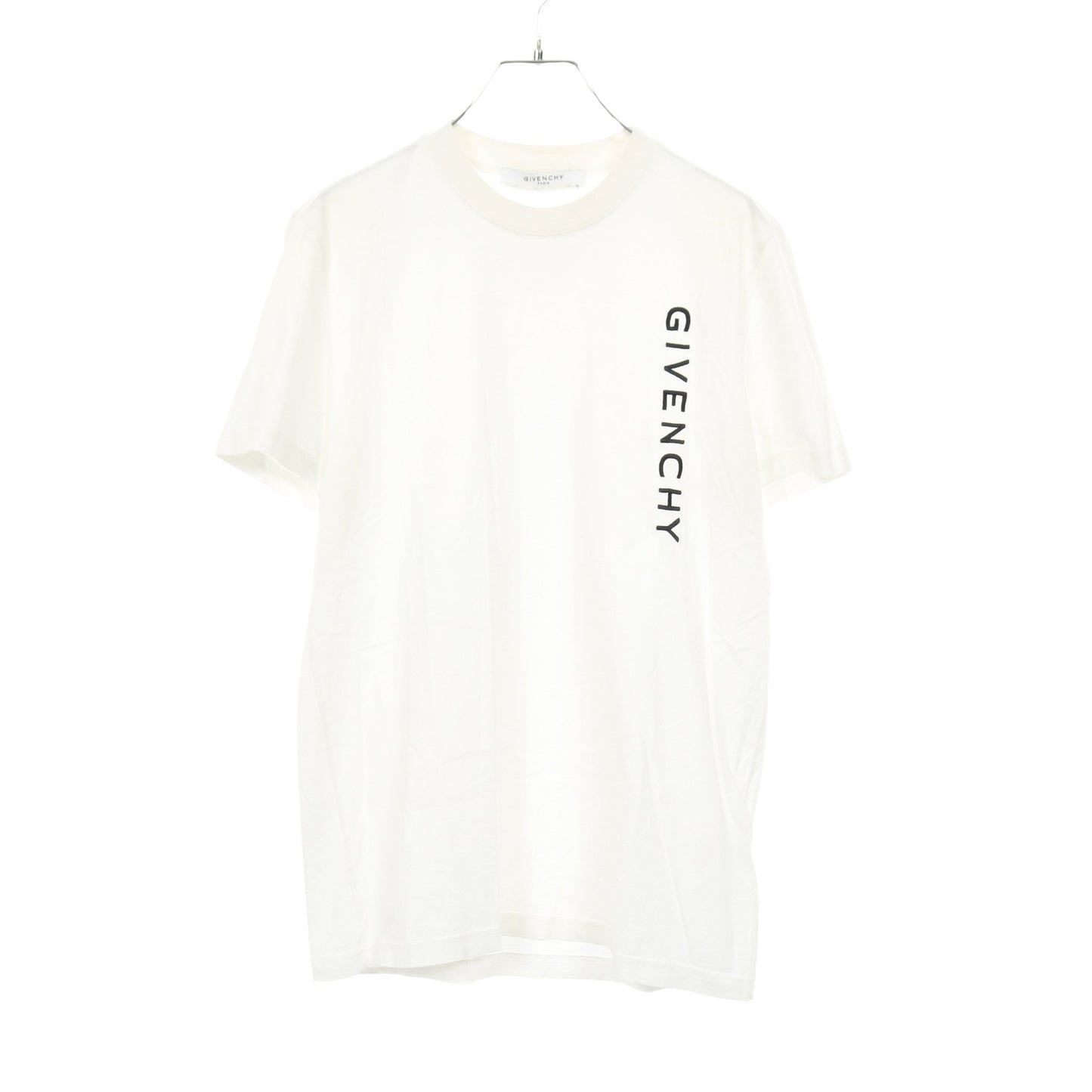 半袖Tシャツ ロゴ刺繍 コットン ホワイト ジバンシィ トップス GIVENCHY