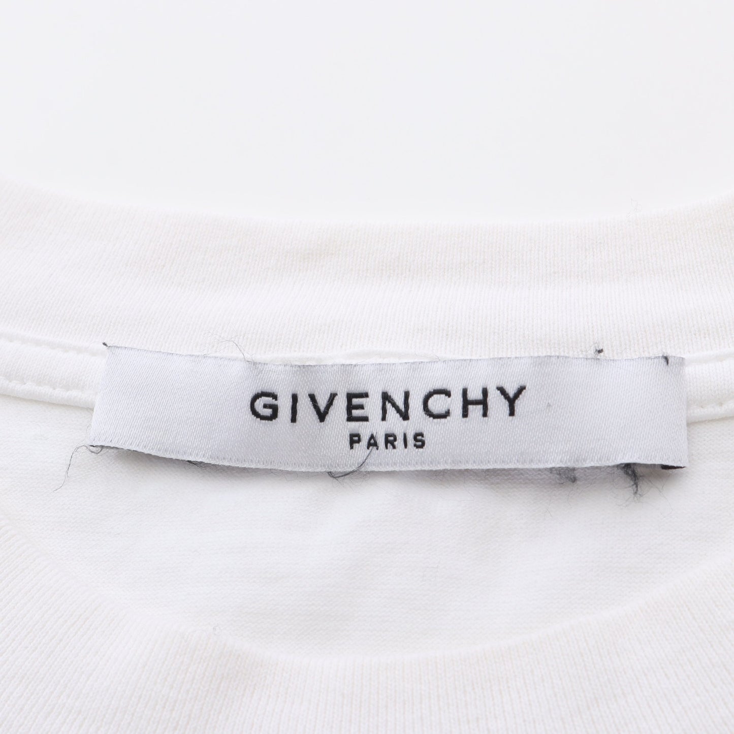 半袖Tシャツ ロゴ刺繍 コットン ホワイト ジバンシィ トップス GIVENCHY