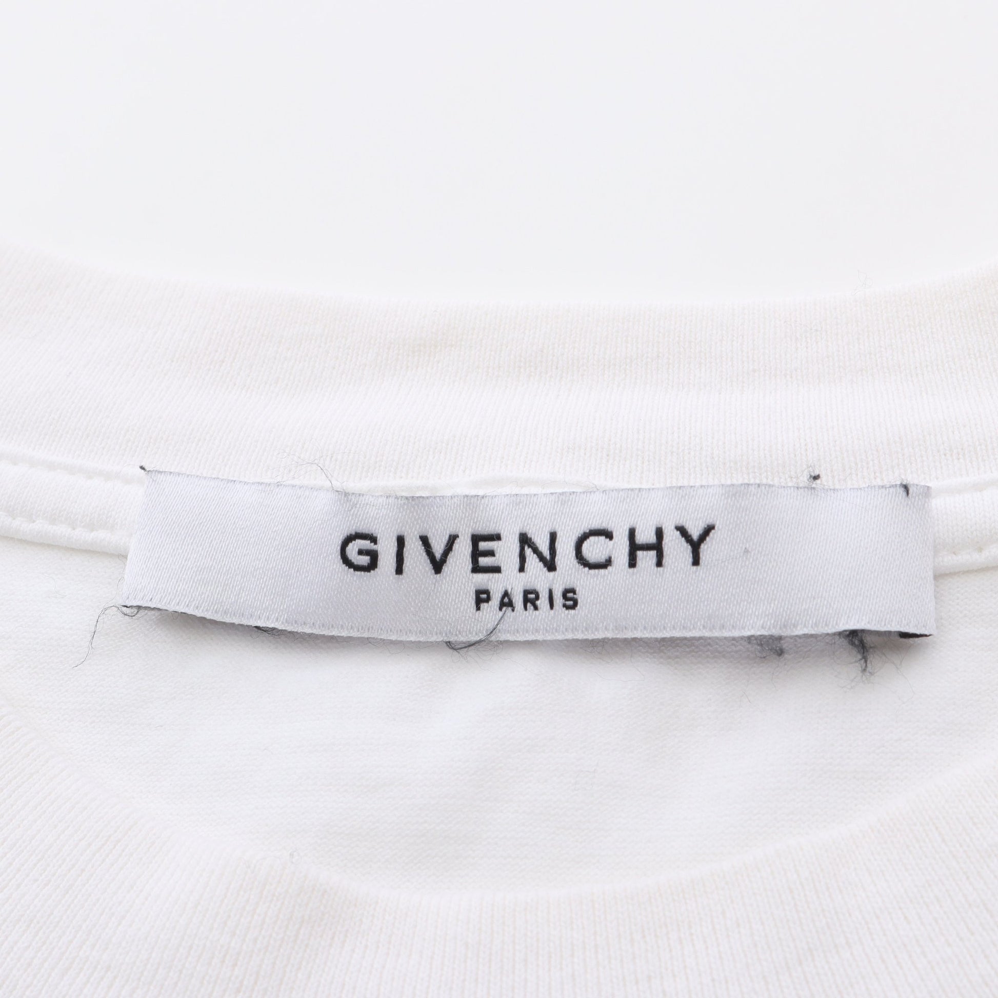 半袖Tシャツ ロゴ刺繍 コットン ホワイト ジバンシィ トップス GIVENCHY