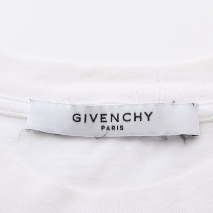 半袖Tシャツ ロゴ刺繍 コットン ホワイト ジバンシィ トップス GIVENCHY