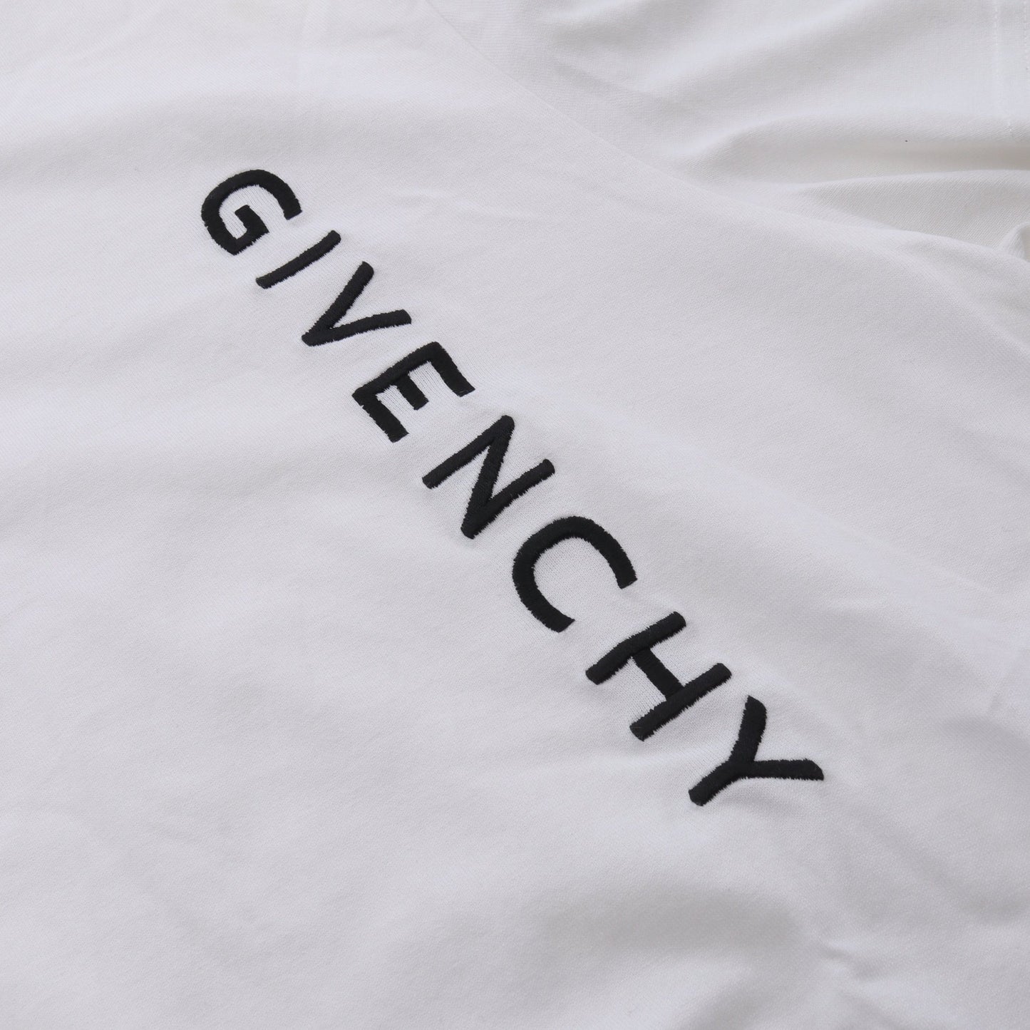 半袖Tシャツ ロゴ刺繍 コットン ホワイト ジバンシィ トップス GIVENCHY
