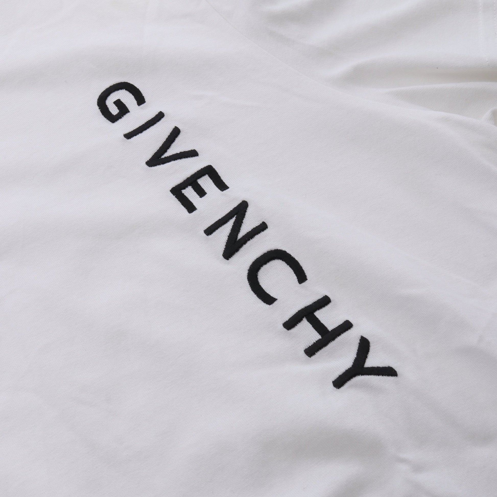 半袖Tシャツ ロゴ刺繍 コットン ホワイト ジバンシィ トップス GIVENCHY