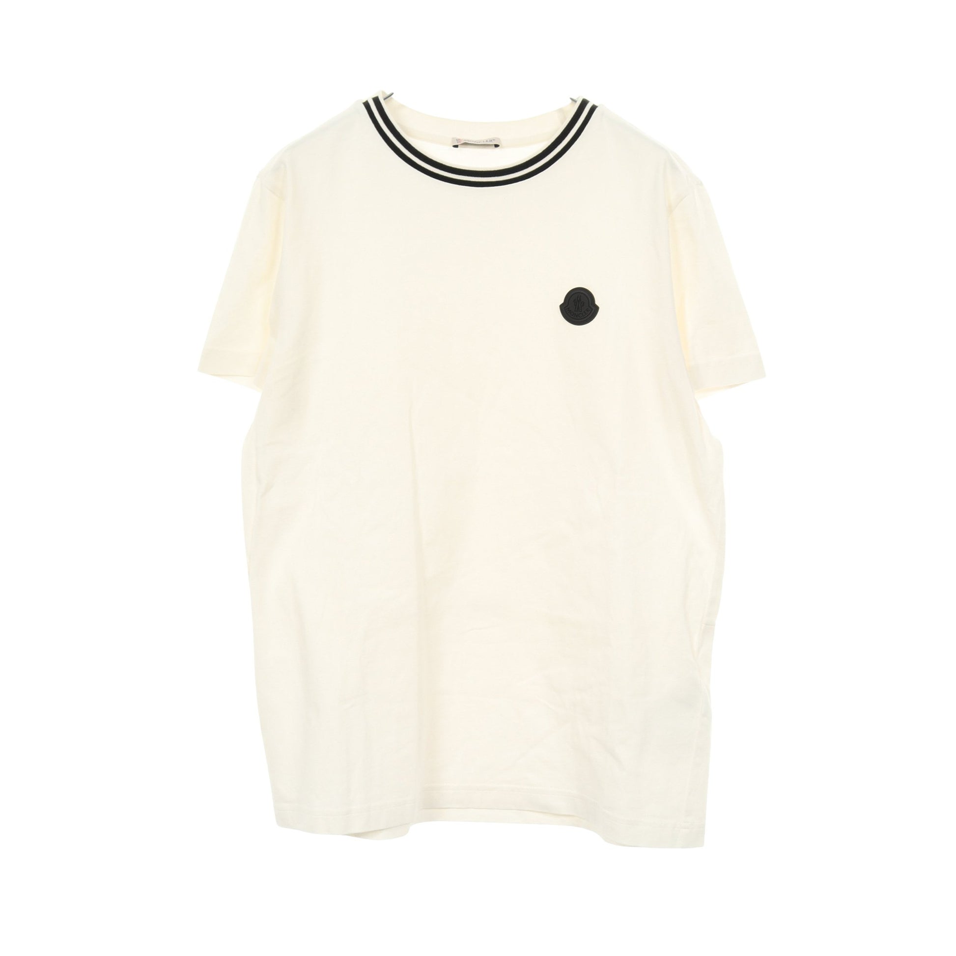 半袖Tシャツ コットン ホワイト ブラック モンクレール トップス MONCLER