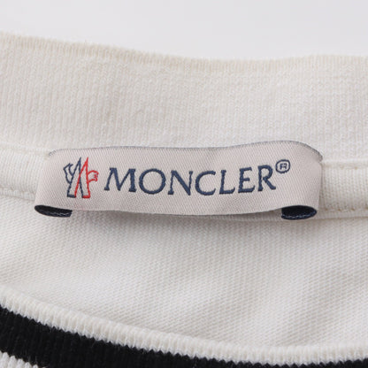 半袖Tシャツ コットン ホワイト ブラック モンクレール トップス MONCLER
