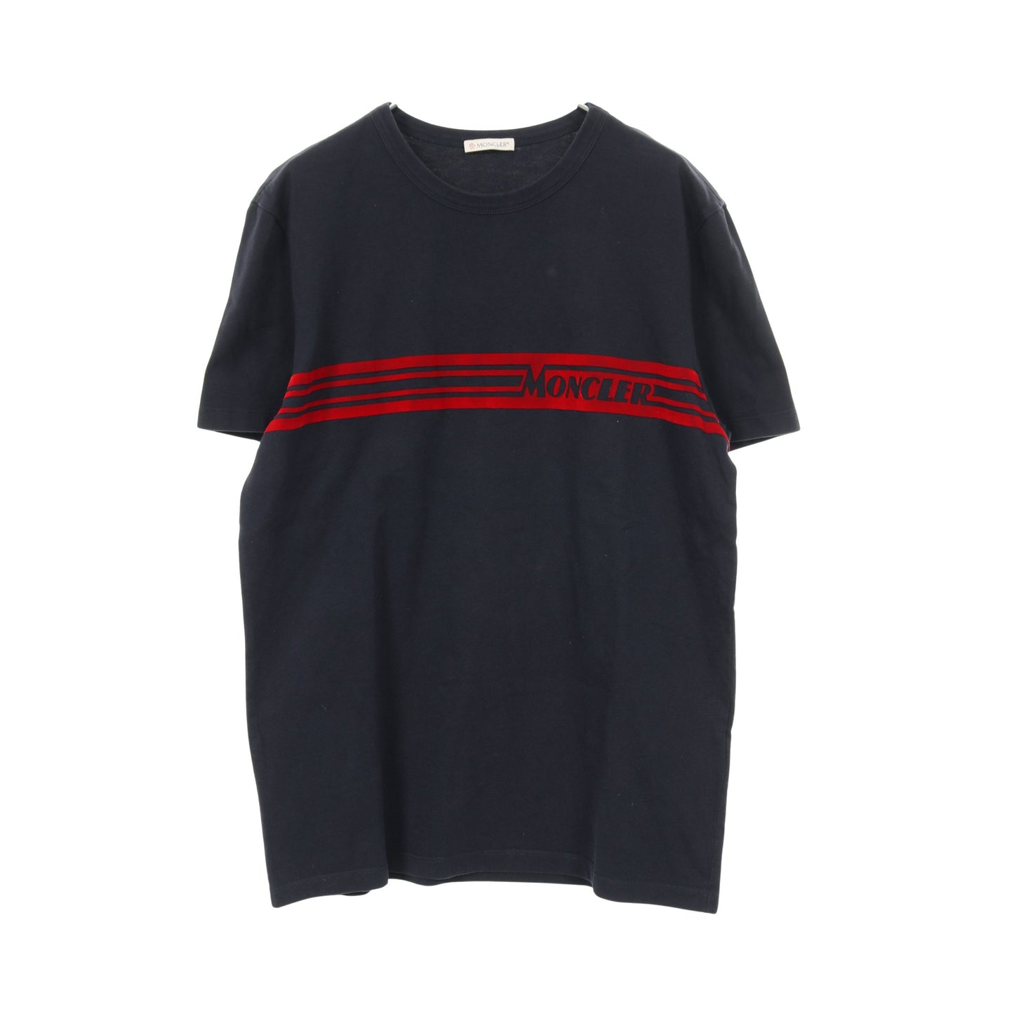 半袖Tシャツ コットン ネイビー モンクレール トップス MONCLER