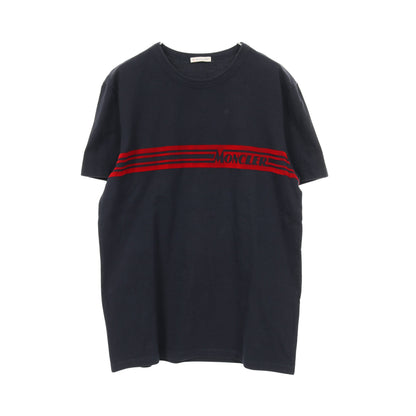 半袖Tシャツ コットン ネイビー モンクレール トップス MONCLER