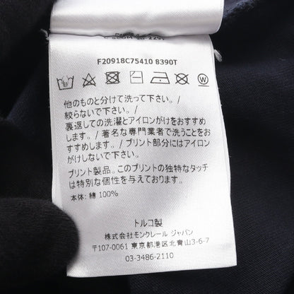 半袖Tシャツ コットン ネイビー モンクレール トップス MONCLER
