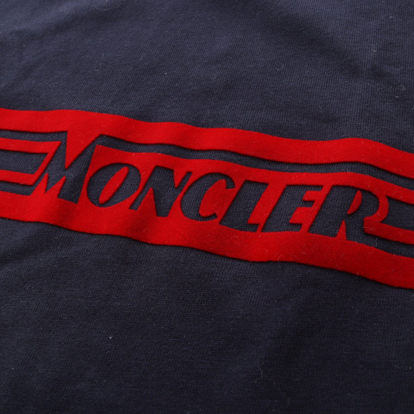 半袖Tシャツ コットン ネイビー モンクレール トップス MONCLER