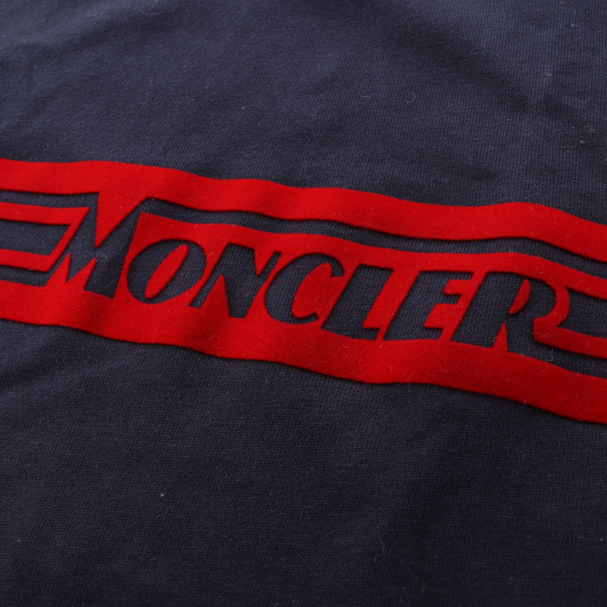 半袖Tシャツ コットン ネイビー モンクレール トップス MONCLER