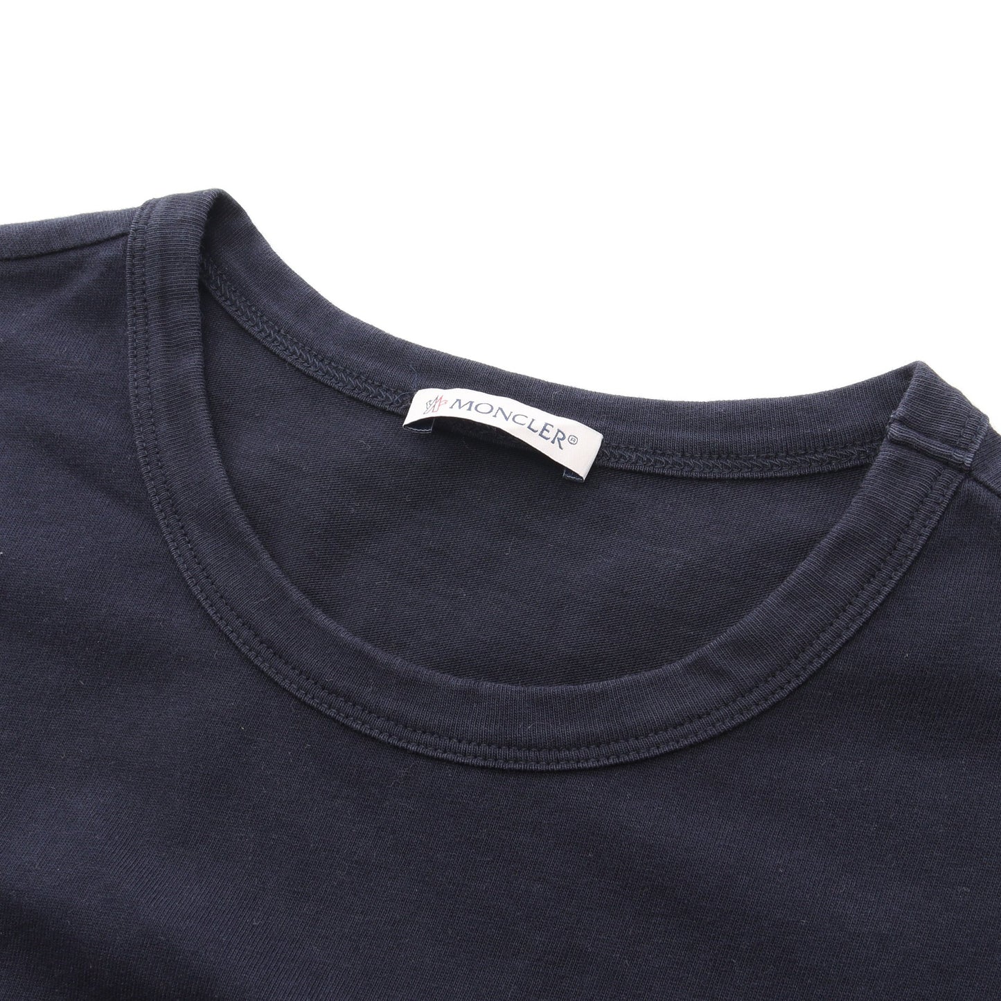 半袖Tシャツ コットン ネイビー モンクレール トップス MONCLER