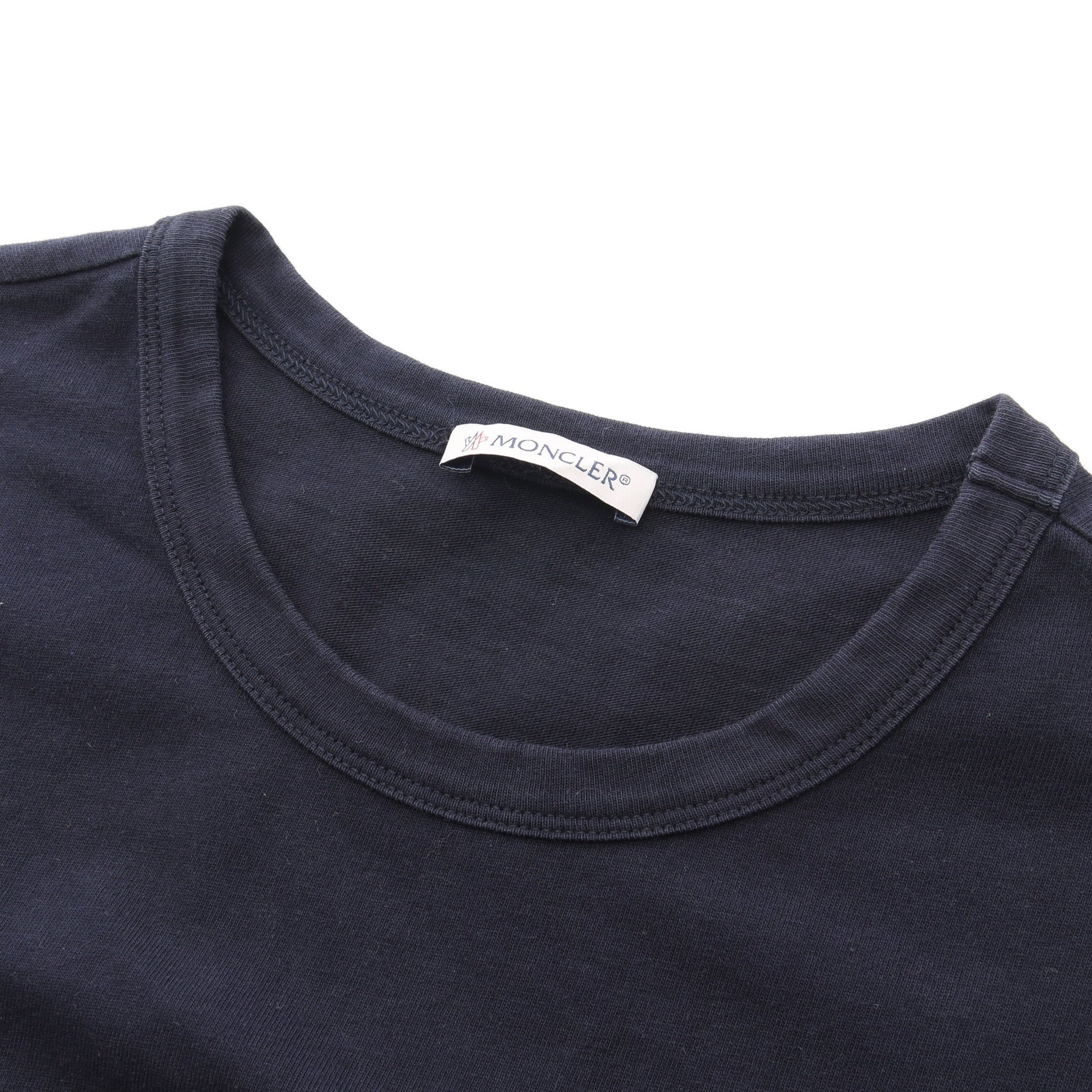 半袖Tシャツ コットン ネイビー モンクレール トップス MONCLER