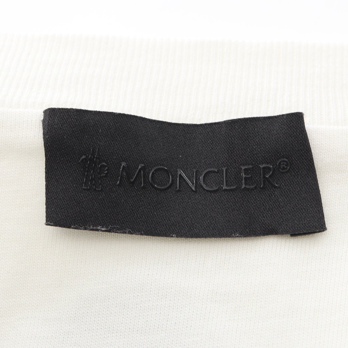 半袖Tシャツ コットン ホワイト モンクレール トップス MONCLER