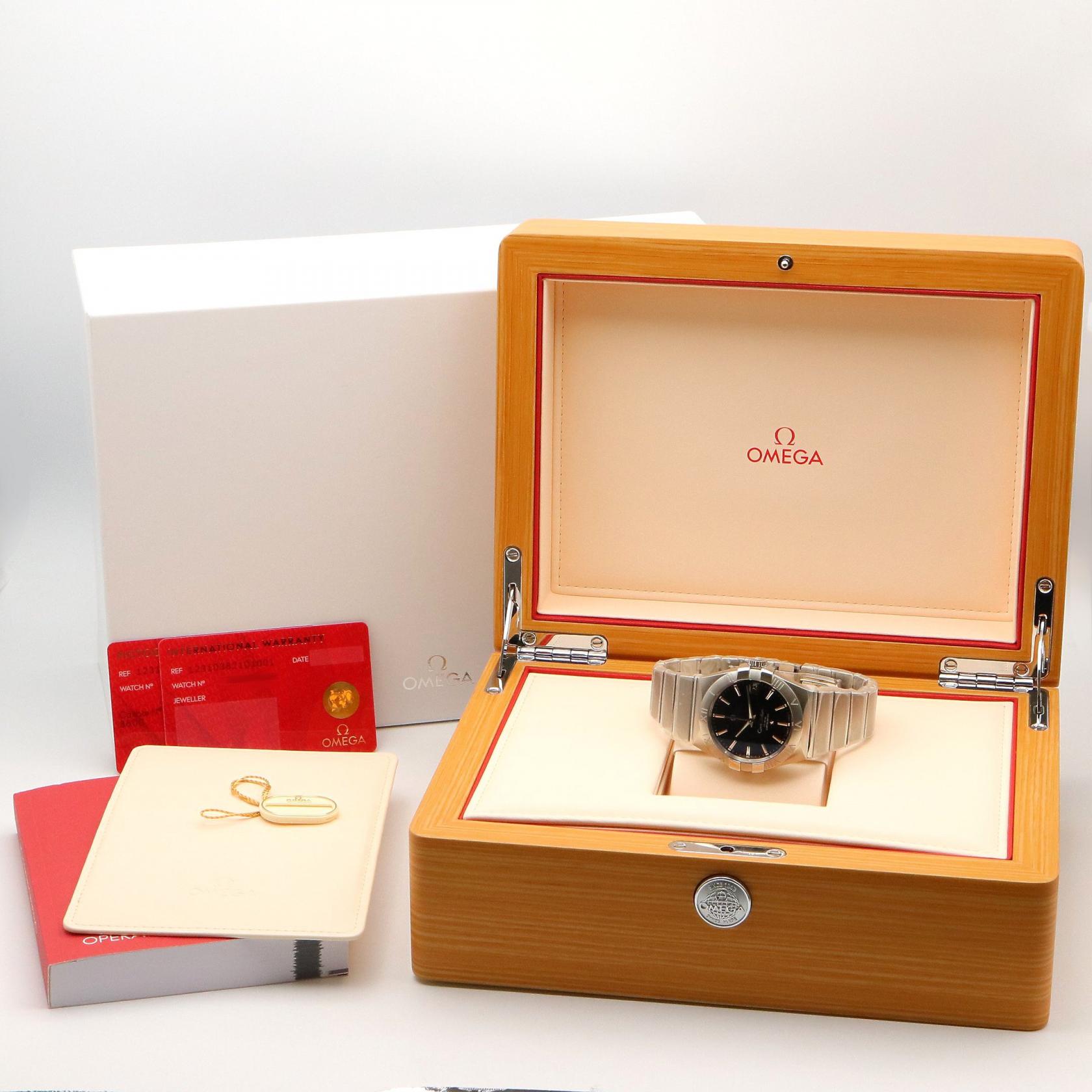 コンステレーション メンズ 腕時計 自動巻き SS ブラック ブラック