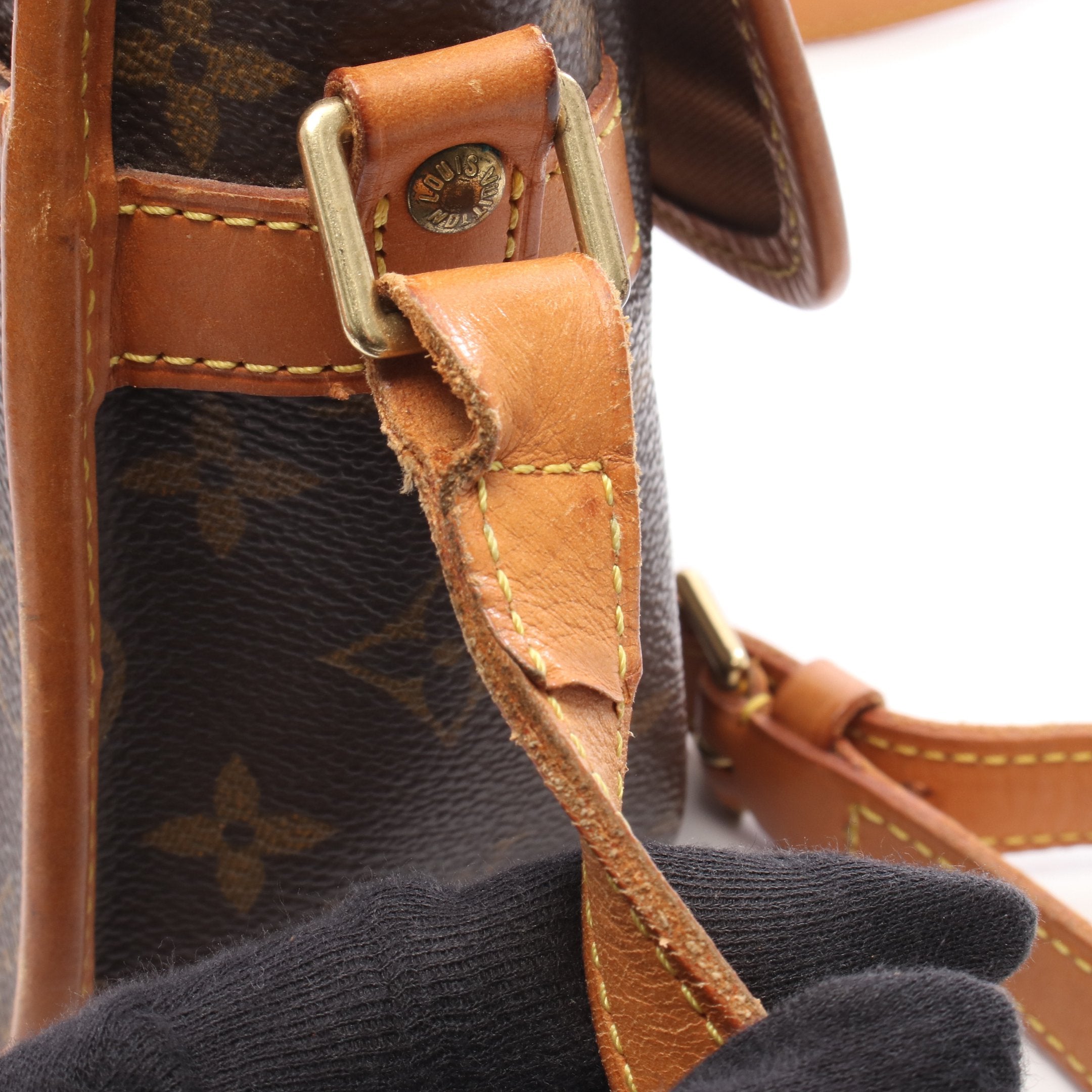 正規品 ルイヴィトン ソローニュ ショルダーバッグ モノグラム pvc レザー 正規品 ルイヴィトン ソローニュ ショルダーバッグ モノグラム pvc