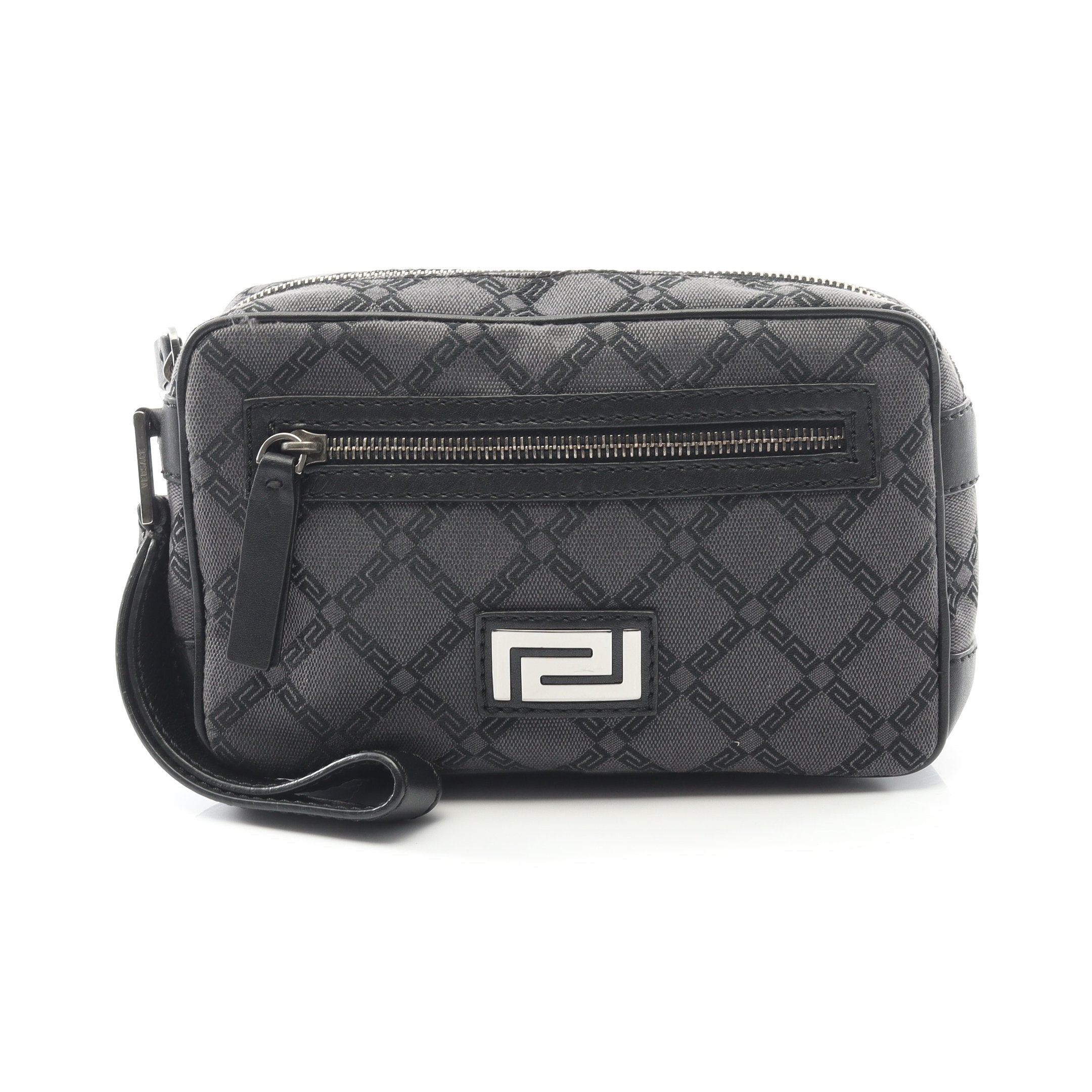 VERSACE ブラック クラッチバッグ VERSACE（ヴェルサーチェ） ヴェルサーチ クラッチバッグ メデューサ