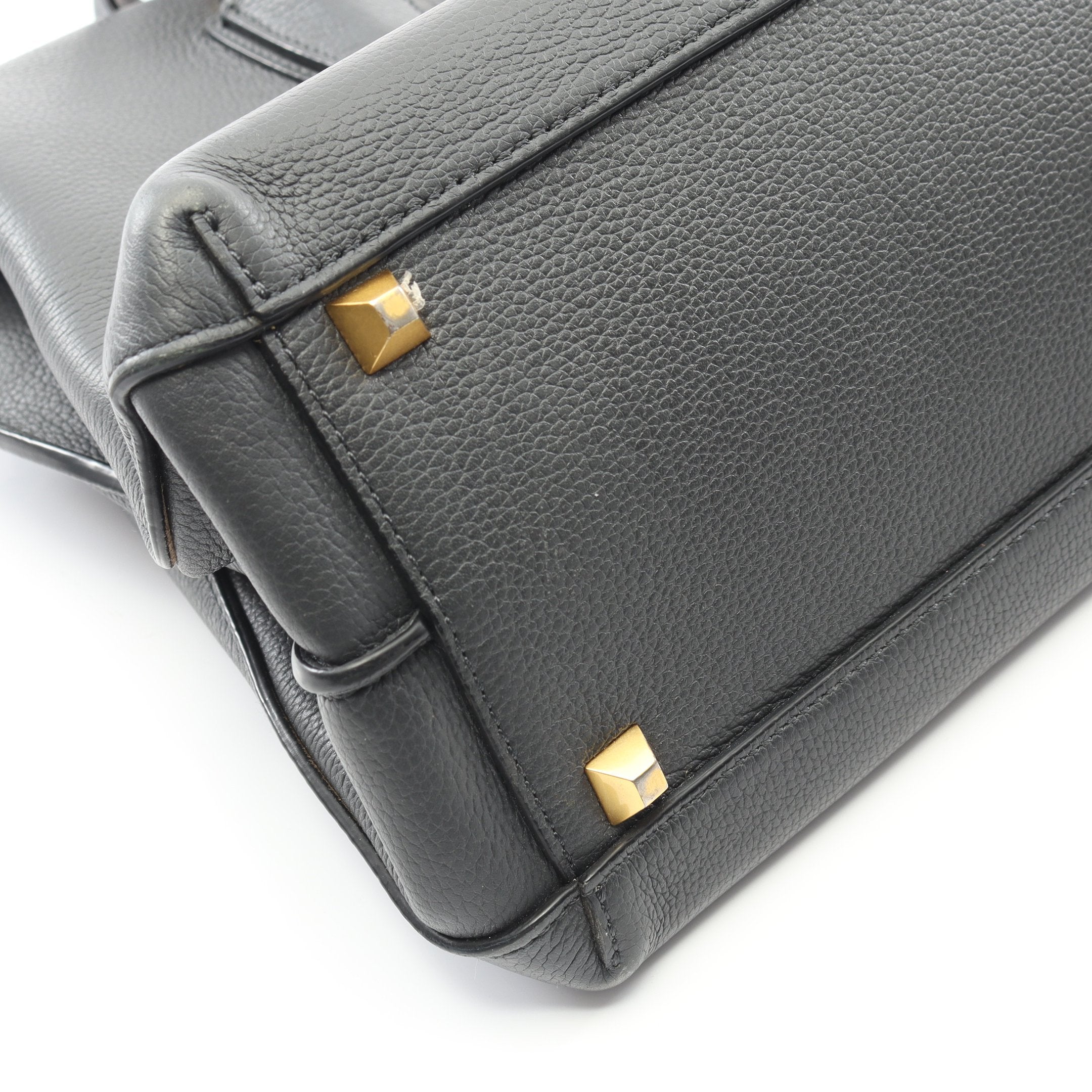 ミラ ハンドバッグ トートバッグ レザー グレー エムシーエム – RECLO