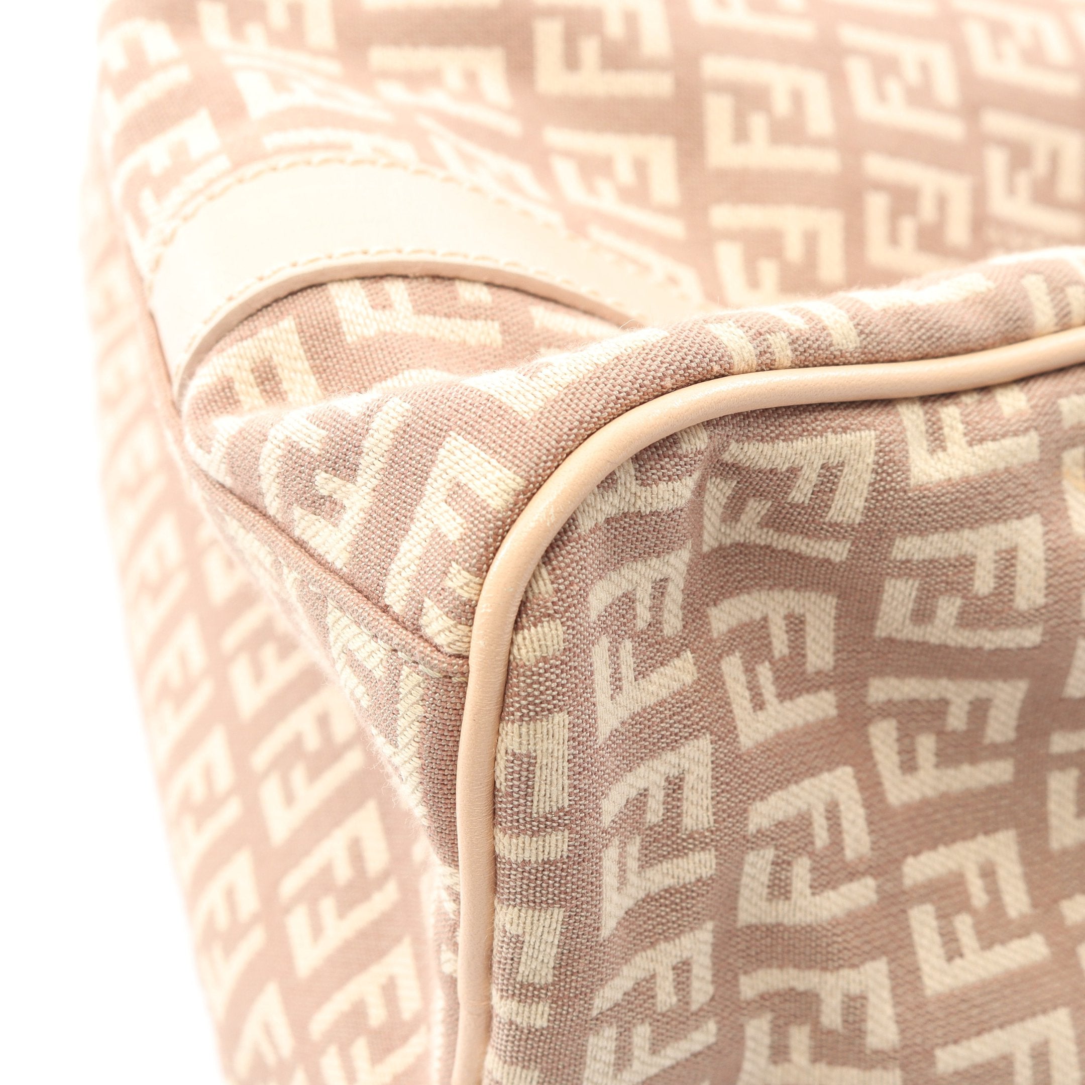 ズッキーノ ハンドバッグ ミニボストンバッグ キャンバス レザー