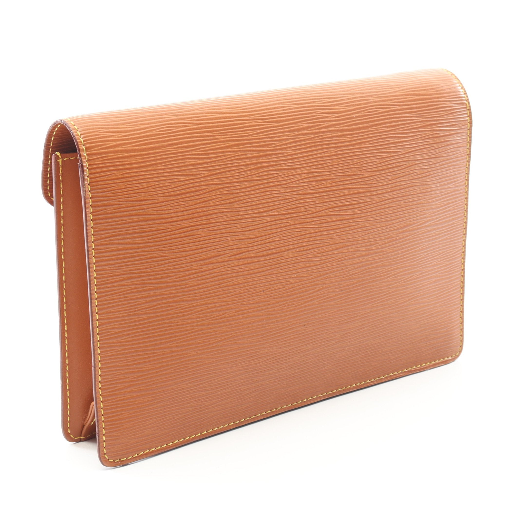 LOUIS VUITTON エピ　ブラウン　アールデコ　クラッチバッグ　正規品 アールデコ（LOUIS VUITTON） ルイヴィトン LOUIS VUITTON エピ