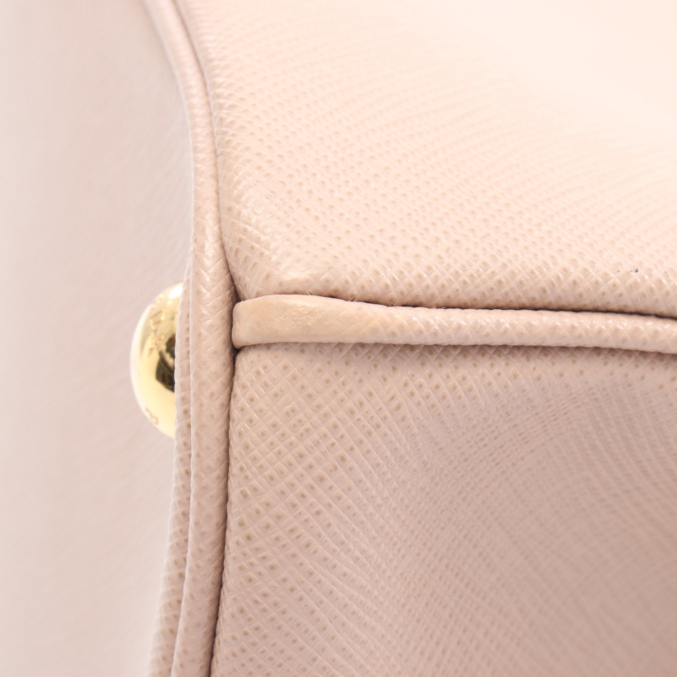 SAFFIANO LUX ガレリア ハンドバッグ サフィアーノレザー ピンク