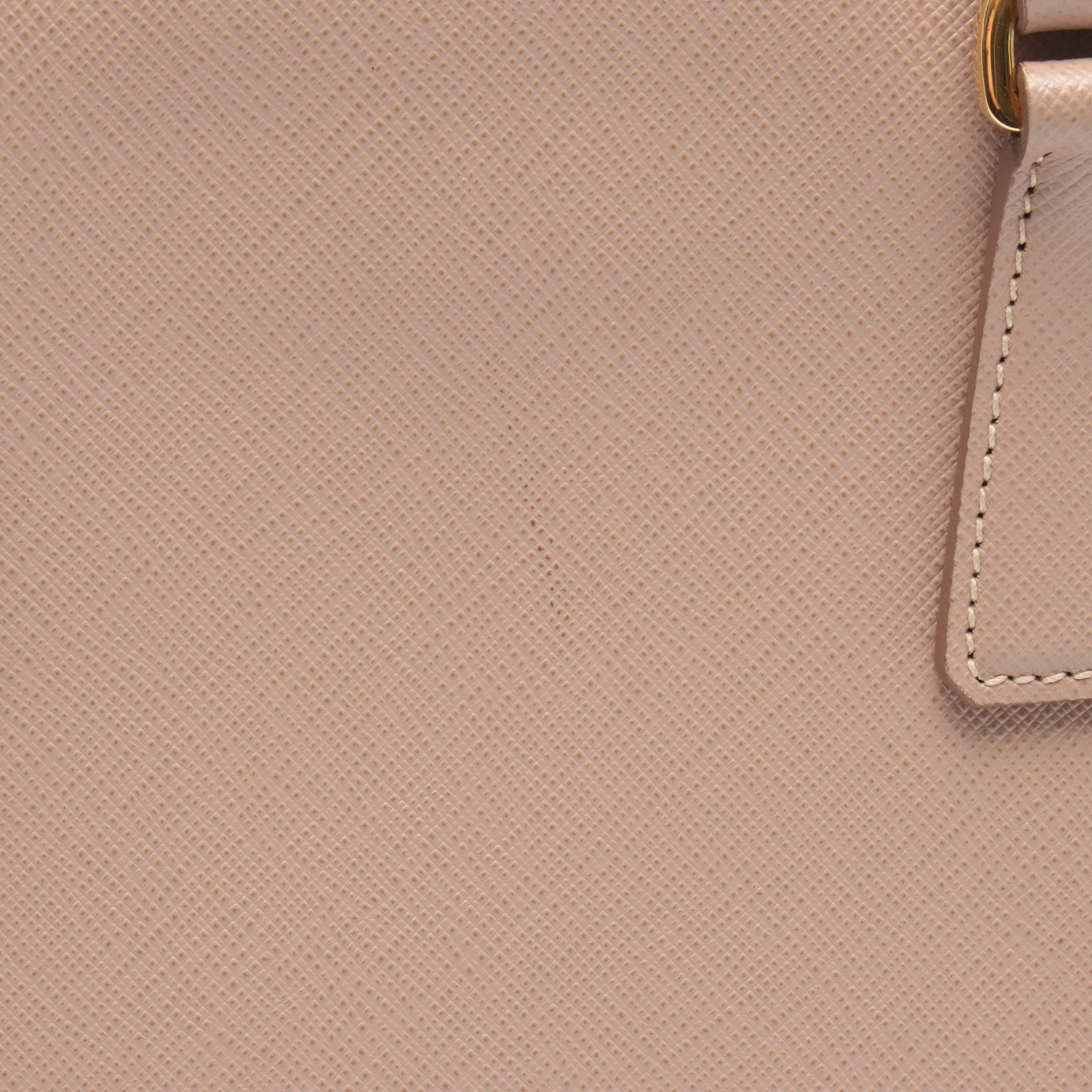 SAFFIANO LUX ガレリア ハンドバッグ サフィアーノレザー ピンク