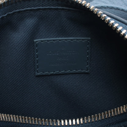 キーポルXS LVアエログラム ハンドバッグ レザー ブルー 2WAY ルイヴィトン バッグ LOUIS VUITTON