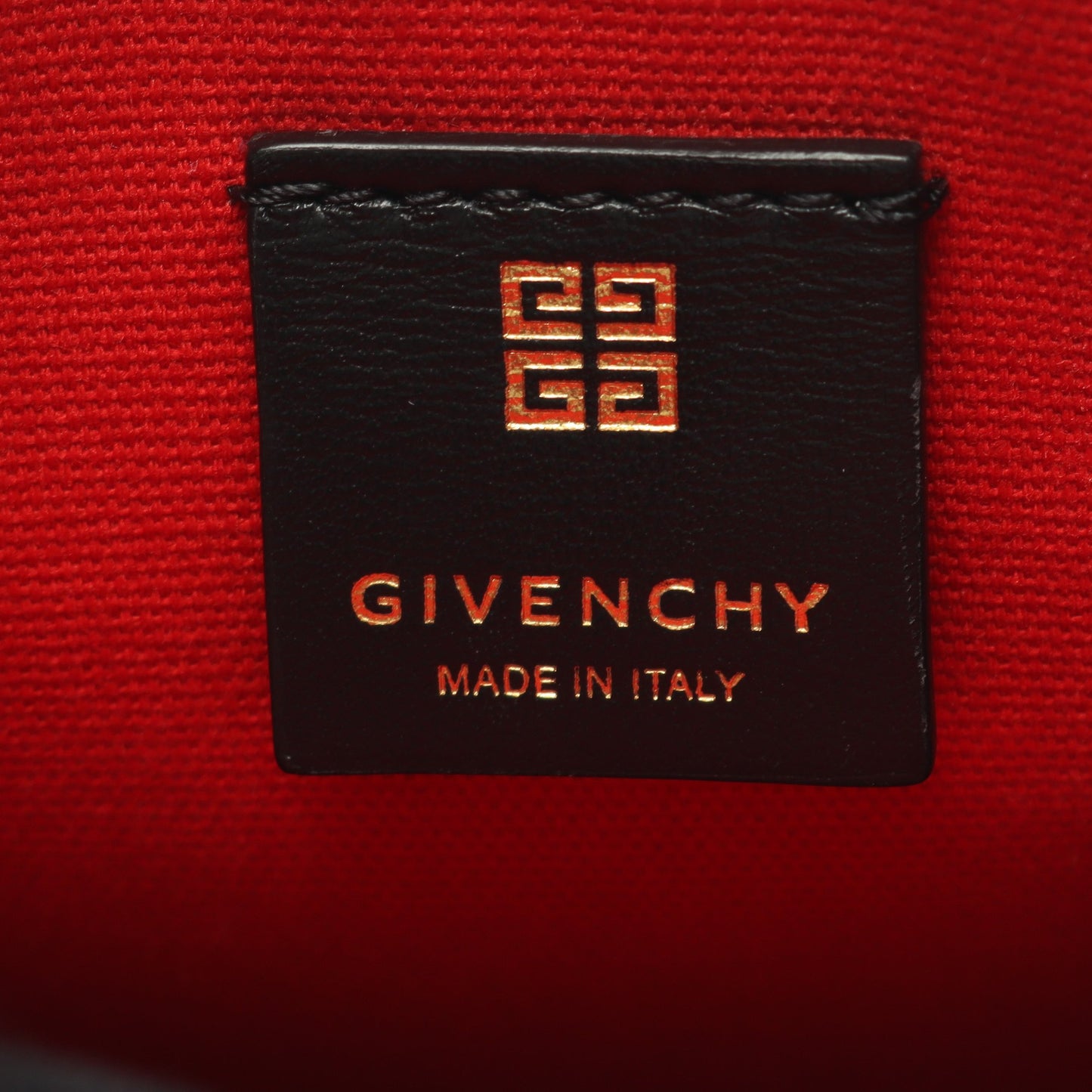 Gトート ミニ バーティカル ハンドバッグ キャンバス レザー ブラック 2WAY ジバンシィ バッグ GIVENCHY