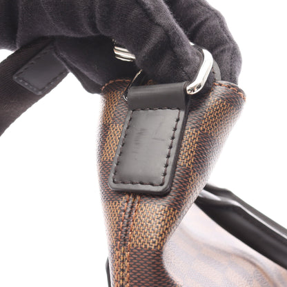 ジェイク ダミエエベヌ ハンドバッグ トートバッグ PVC レザー ブラウン 2WAY ルイヴィトン バッグ LOUIS VUITTON