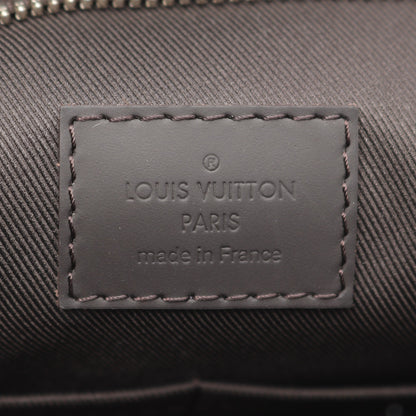 ジェイク ダミエエベヌ ハンドバッグ トートバッグ PVC レザー ブラウン 2WAY ルイヴィトン バッグ LOUIS VUITTON