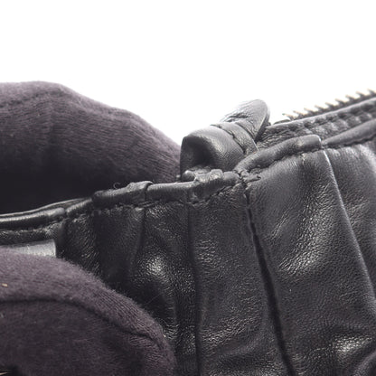 NAPPA GAUFRE’ ハンドバッグ レザー ブラック 2WAY プラダ バッグ PRADA