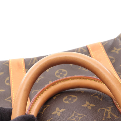 キーポル50 モノグラム ボストンバッグ PVC レザー ブラウン ルイヴィトン バッグ LOUIS VUITTON