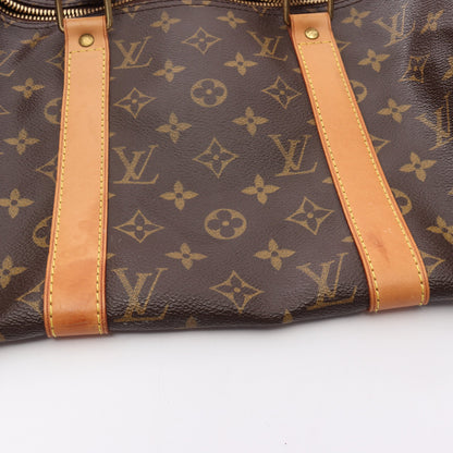 キーポル50 モノグラム ボストンバッグ PVC レザー ブラウン ルイヴィトン バッグ LOUIS VUITTON