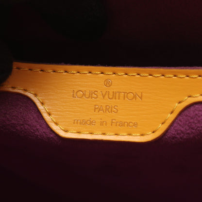 サンジャック エピ タッシリイエロー ハンドバッグ レザー イエロー ルイヴィトン バッグ LOUIS VUITTON