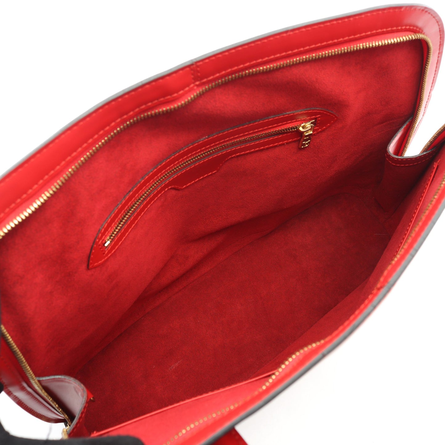 リュサック エピ カスティリアンレッド ショルダーバッグ レザー レッド ルイヴィトン バッグ LOUIS VUITTON