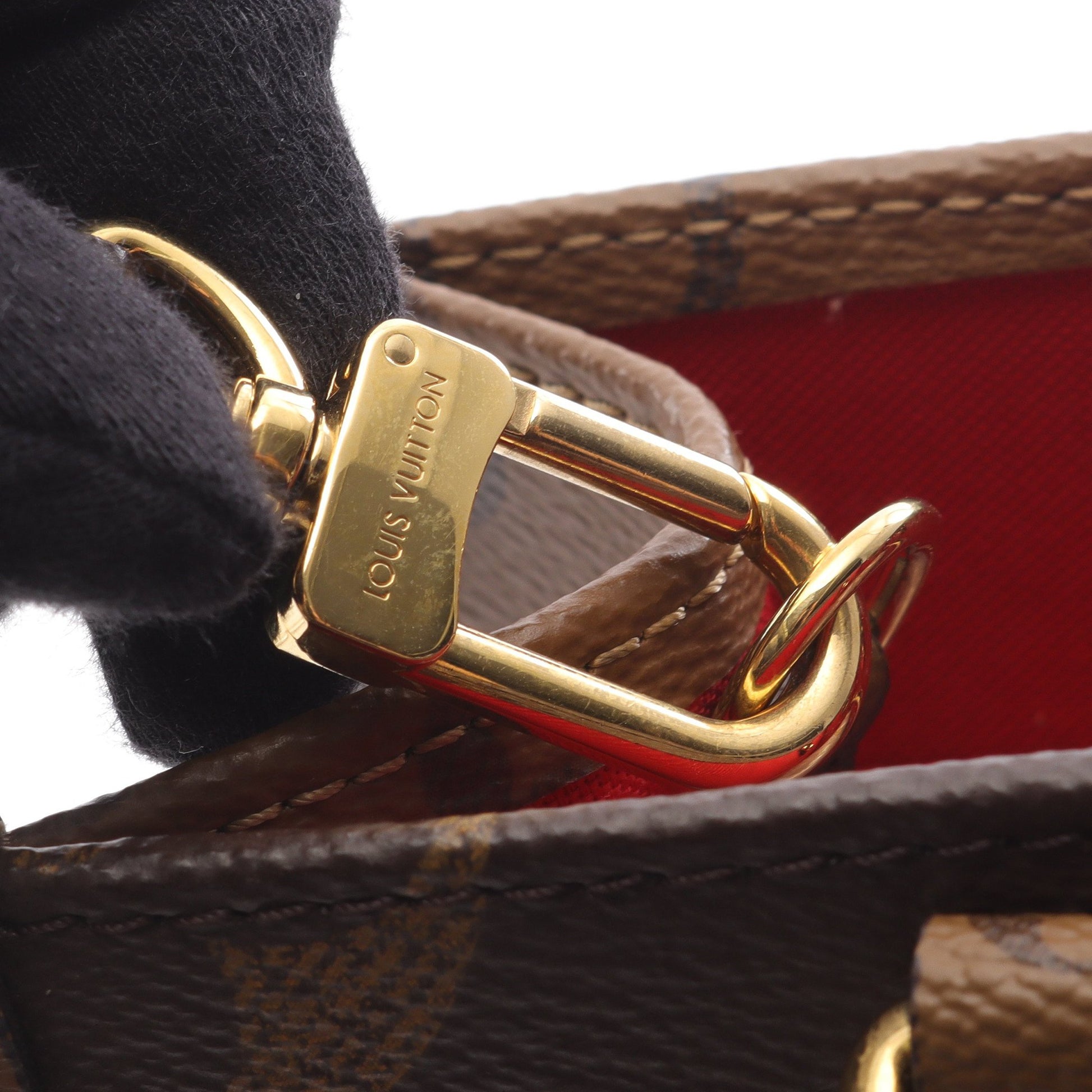 オンザゴーPM モノグラムジャイアント リバース ハンドバッグ PVC ブラウン ベージュ 2WAY ルイヴィトン バッグ LOUIS VUITTON