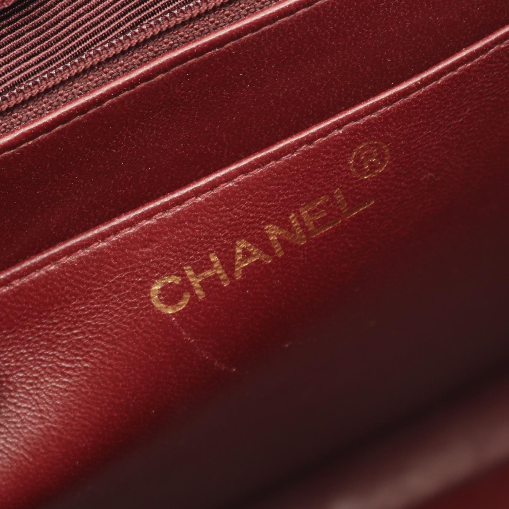 デカマトラッセ34 シングルフラップ Wチェーンショルダーバッグ ラムスキン ブラック ゴールド金具 シャネル バッグ CHANEL