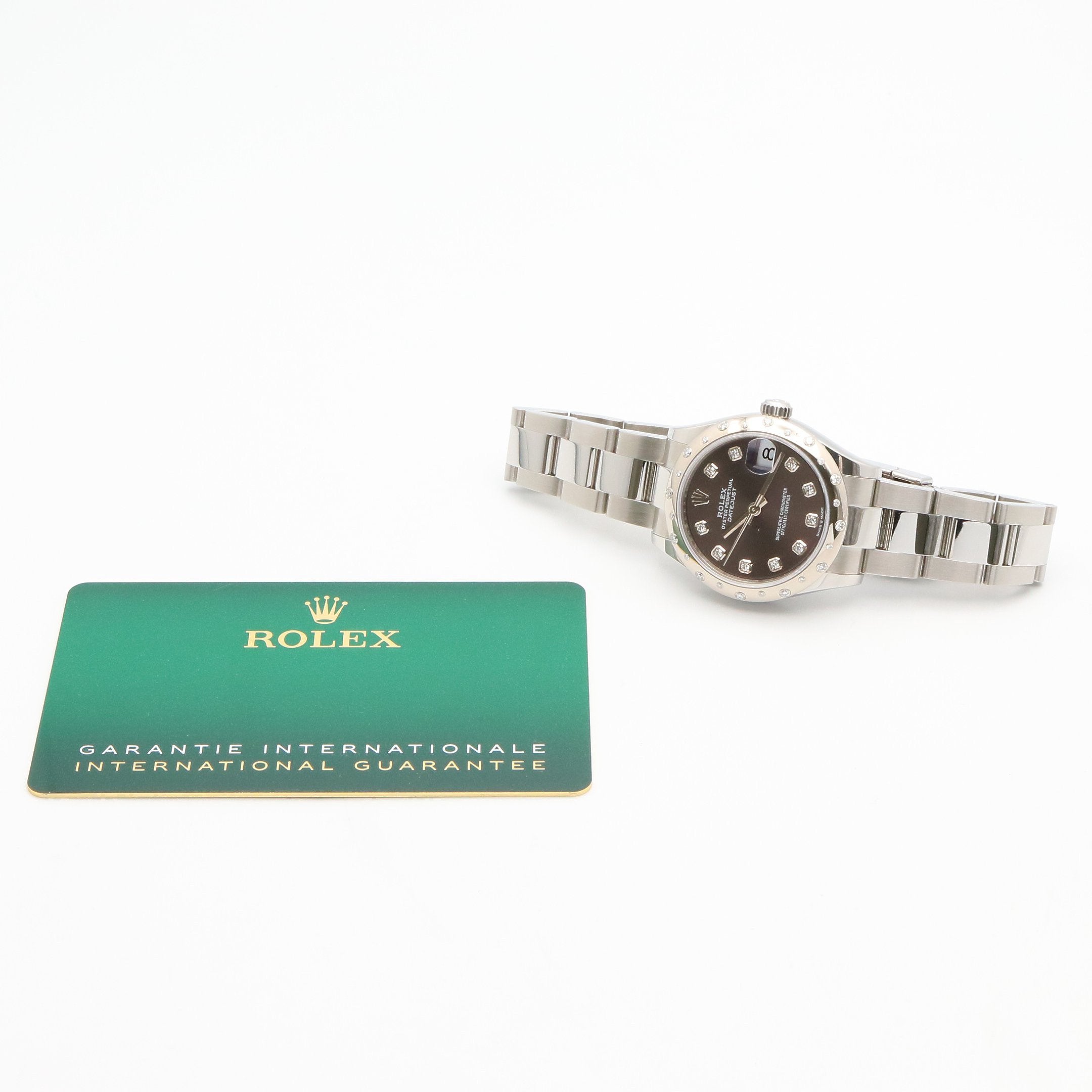 ROLEX ロレックス 腕時計 デイトジャスト 20Pダイヤベゼル/10Pダイヤ NP デイトジャスト 20Pダイヤベゼル/10Pダイヤ NP ボーイズ 腕時計 自動
