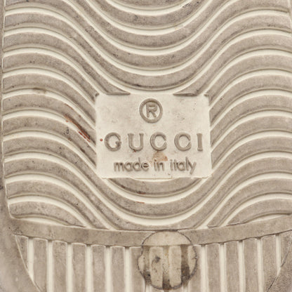 エース ストライプ ローカットスニーカー ロゴ レザー ホワイト ベージュ レッド グッチ シューズ GUCCI