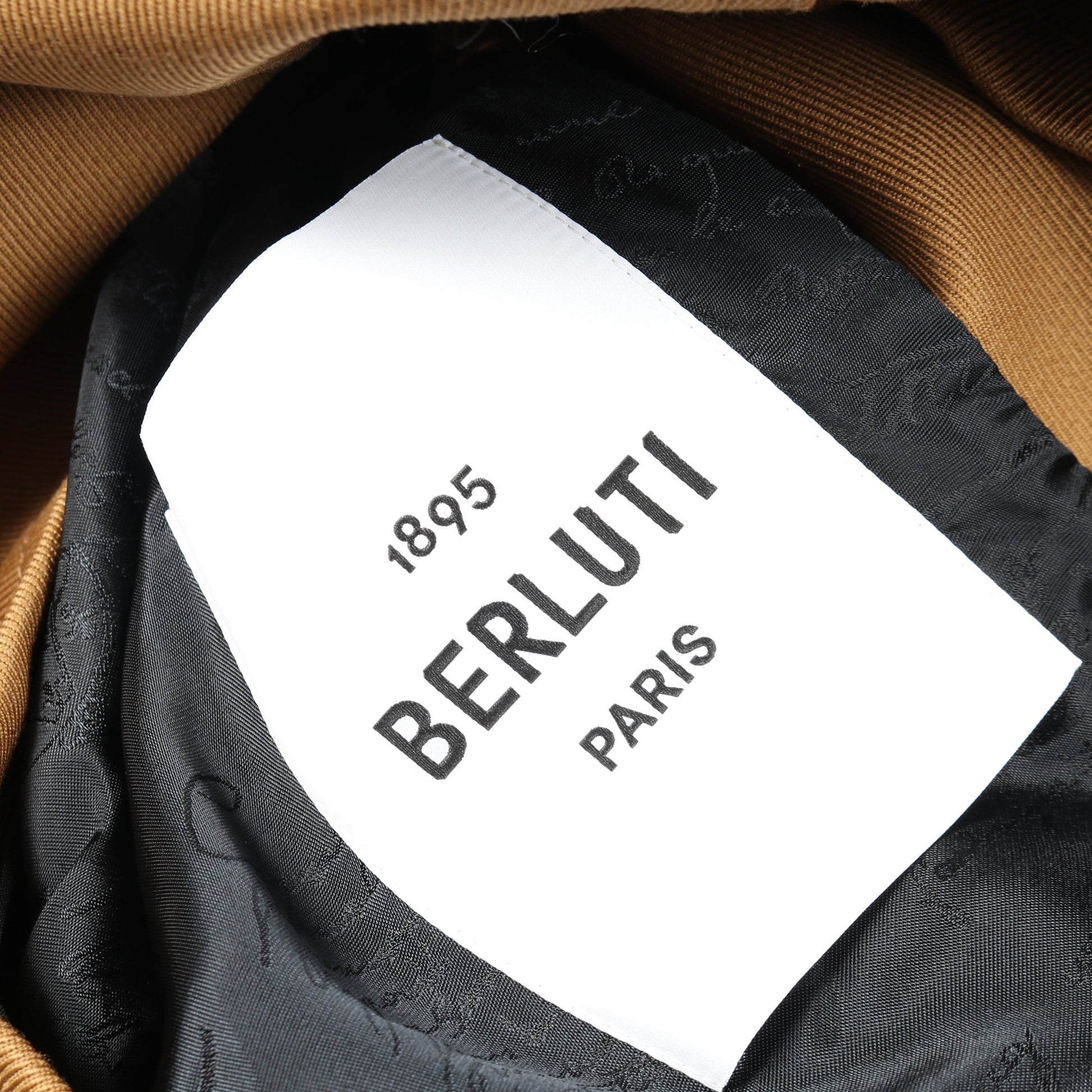 ジャケット ウール レザー ベージュ ブラウン 切替 ベルルッティ アウター Berluti