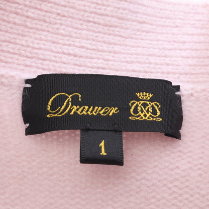 カーディガン Vネック カシミヤ ピンク ドゥロワー トップス Drawer
