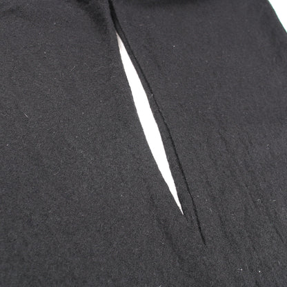 サルエルパンツ イージーパンツ コットン ウール ブラック ボタンフライ リックオウエンス ボトムス Rick Owens